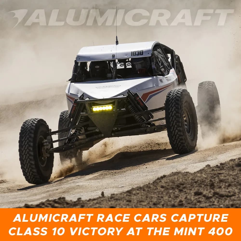 Alumicraft Race Cars Capture Class 10 Victory at the 2026 Mint 400