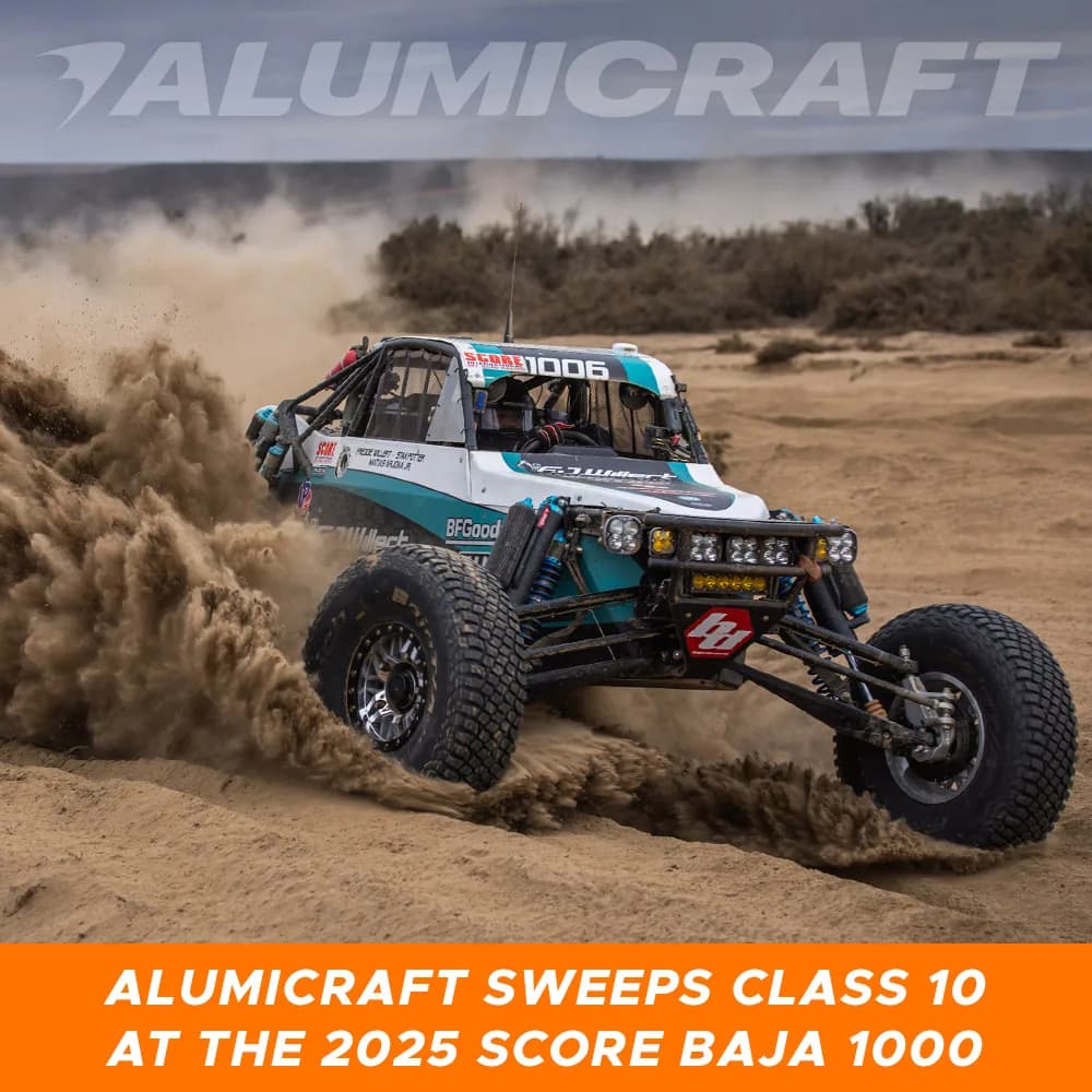 Alumicraft Sweeps Class 10 at the 2025 SCORE Baja 1000